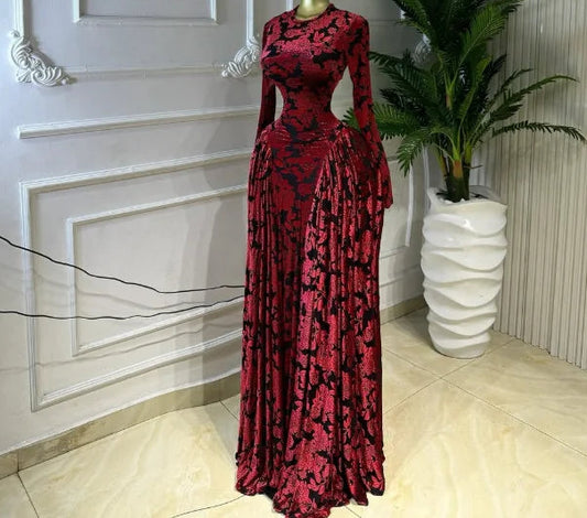 Pleated A Line Maxi Dress