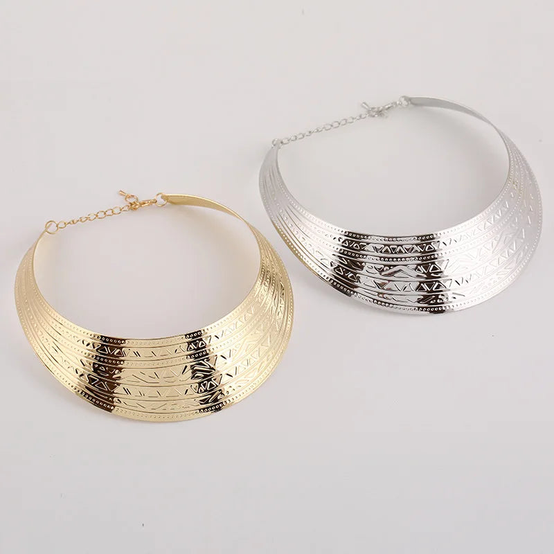 Punk Wide Collar Necklace