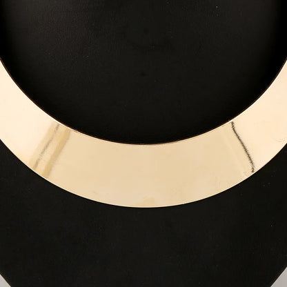 Gold Chunky Choker Necklace