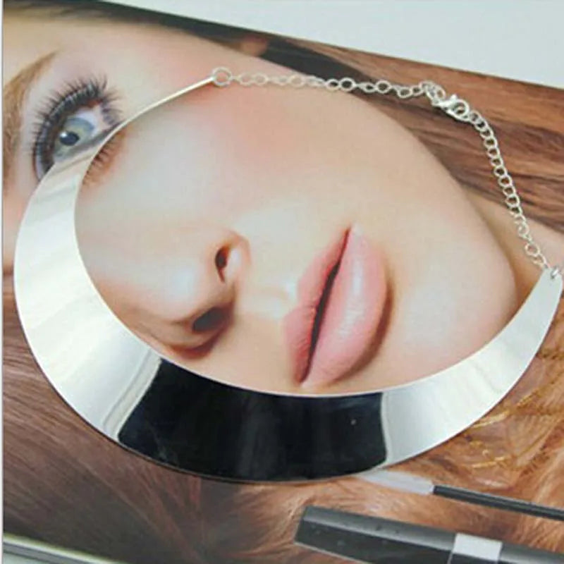 Gold Chunky Choker Necklace