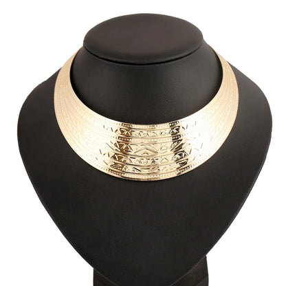 Punk Wide Collar Necklace