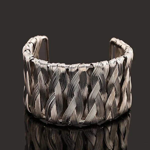 Punk Gold Cuff Bangle