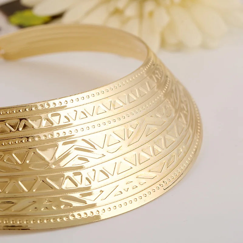 Punk Wide Collar Necklace