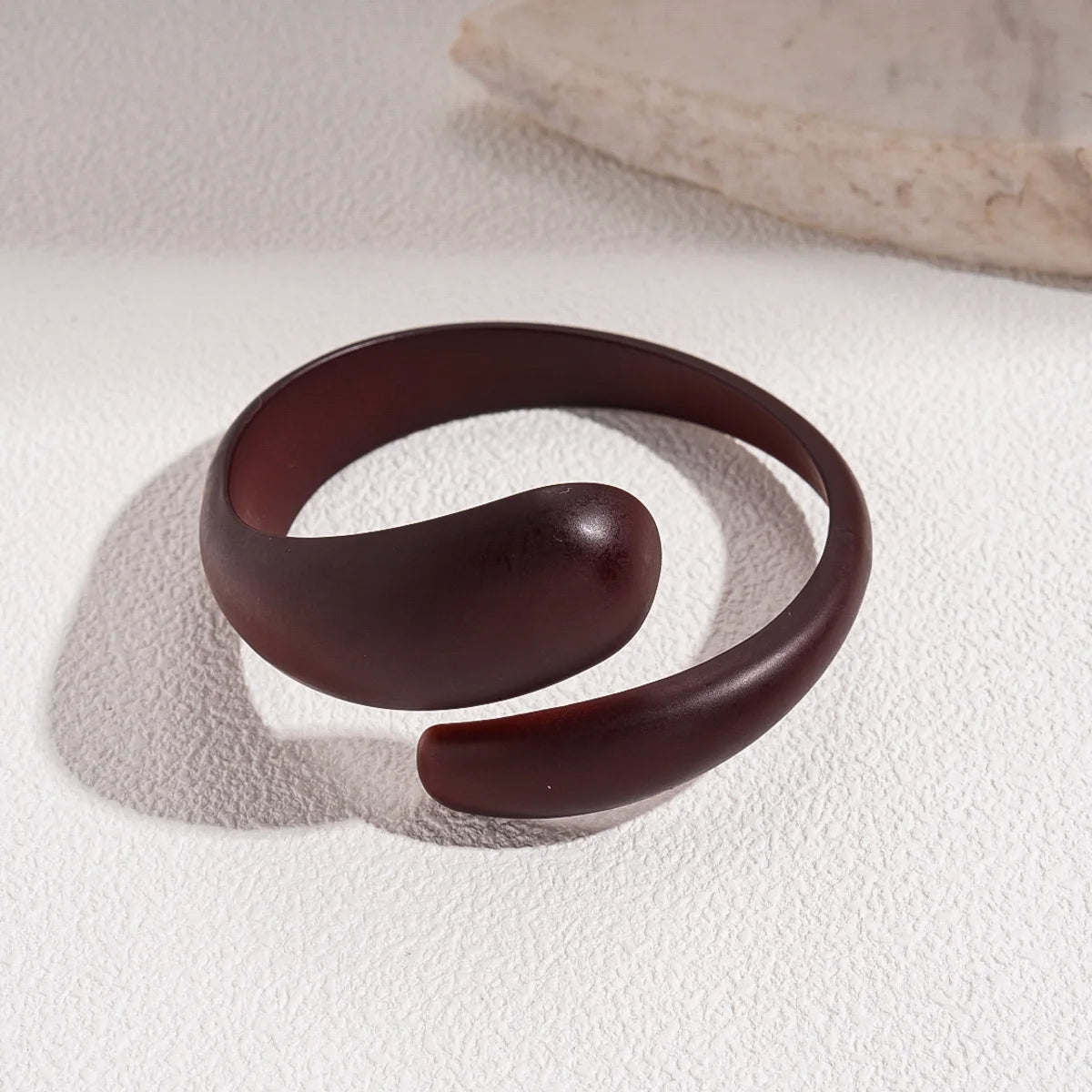Coffee Acrylic Cuff Bracelet