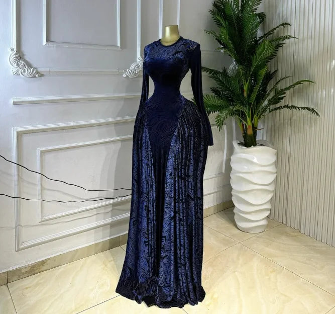 Pleated A Line Maxi Dress