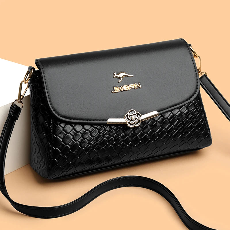 Retro Square Crossbody Bag