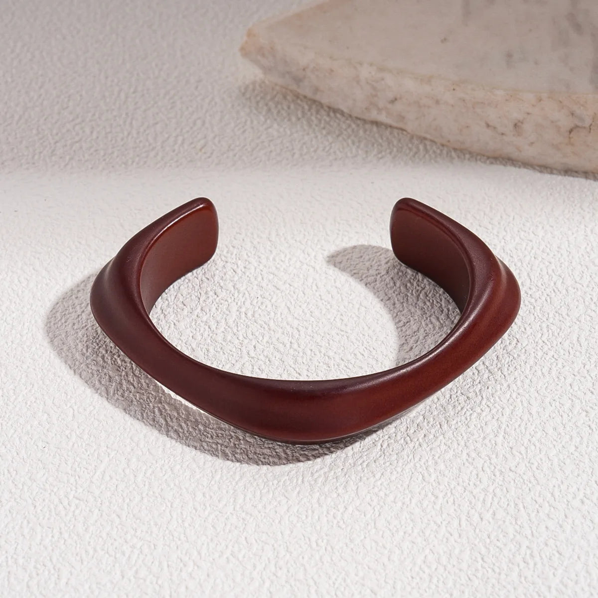 Coffee Acrylic Cuff Bracelet