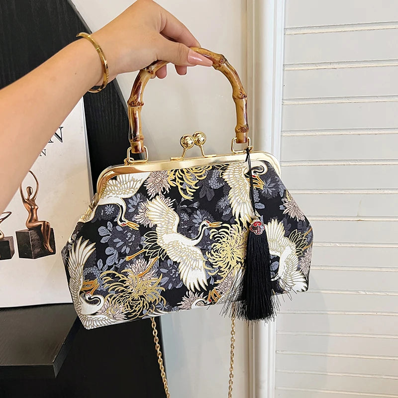 Luxury Embroidered Evening Clutch