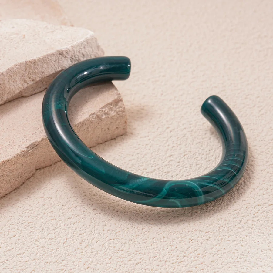 Blue Green Wave Bangle