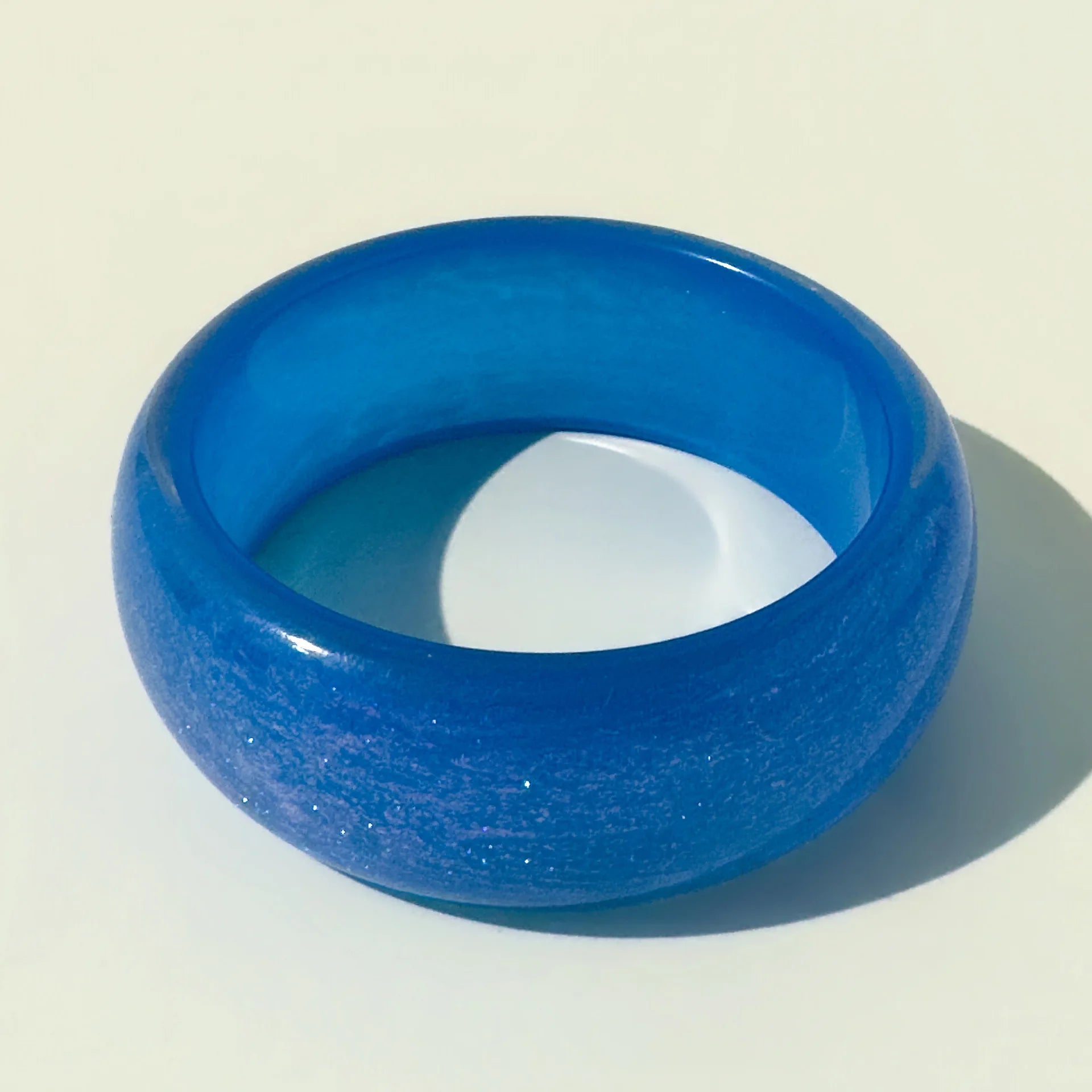Blue Vintage Charm Bangle
