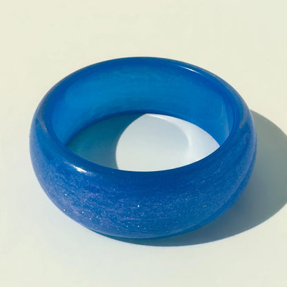 Blue Vintage Charm Bangle