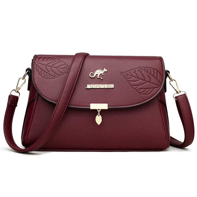 Vintage PU Leather Handbag