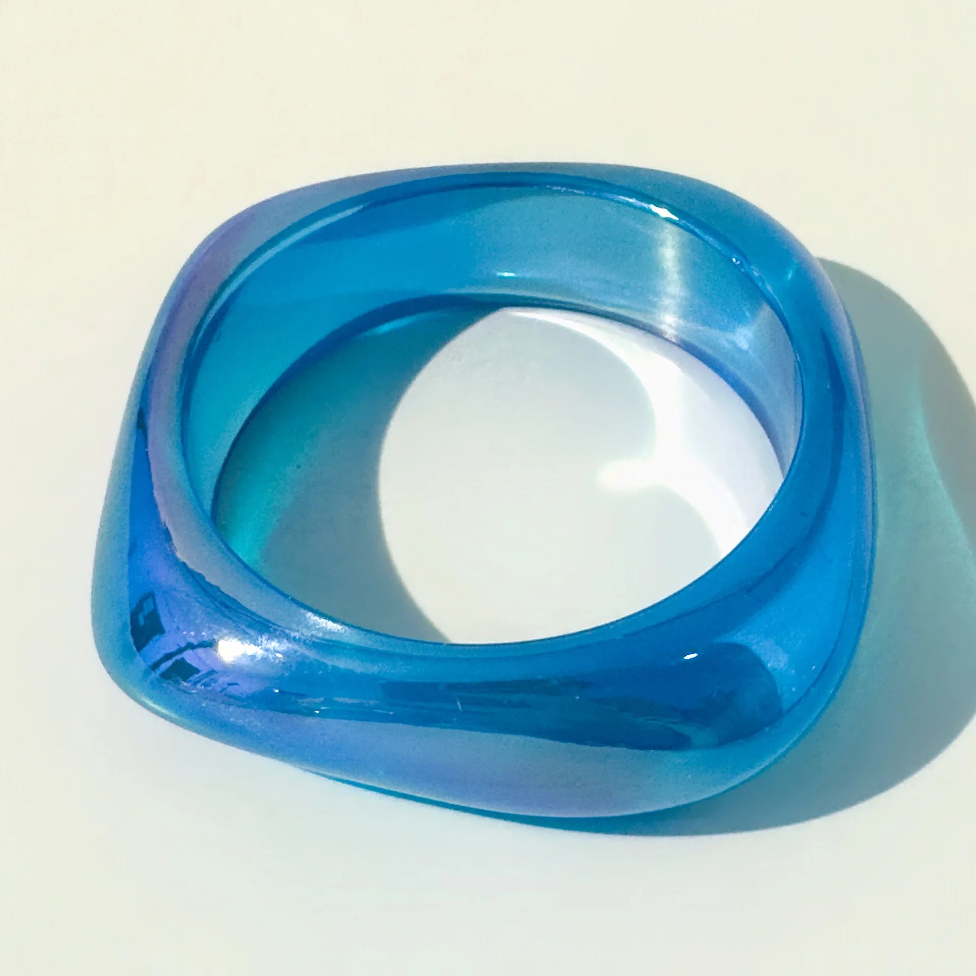 Blue Vintage Charm Bangle