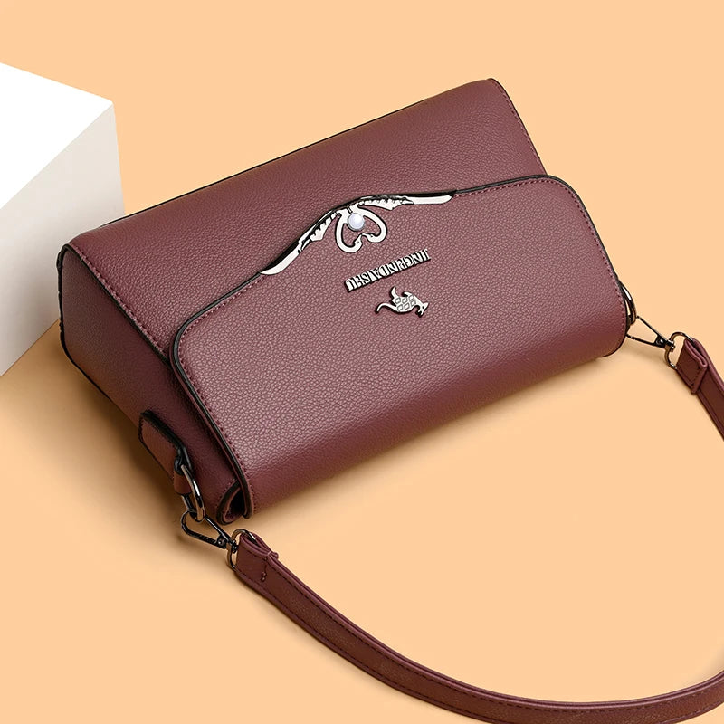 Designer PU Leather Crossbody