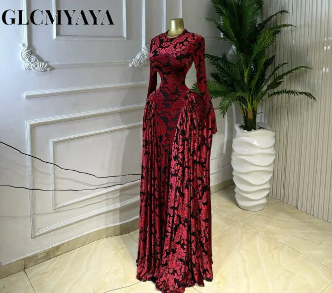 Pleated A Line Maxi Dress