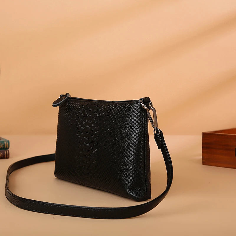 Simple Cowhide Travel Tote