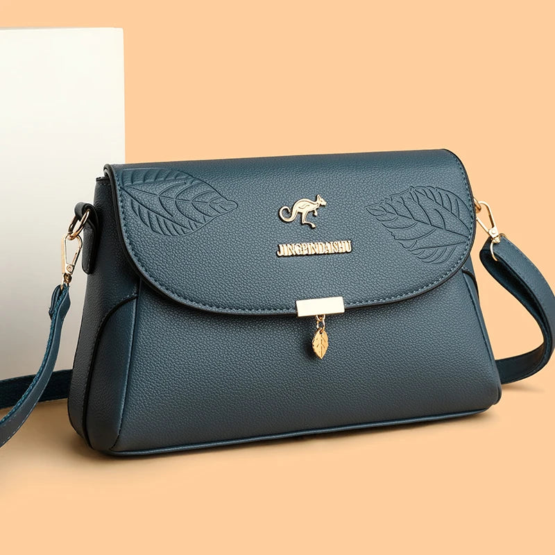 Vintage PU Leather Handbag