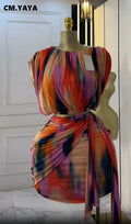 Tie Dye Skirt Set