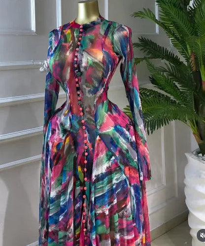 Tie Dye Maxi Dress
