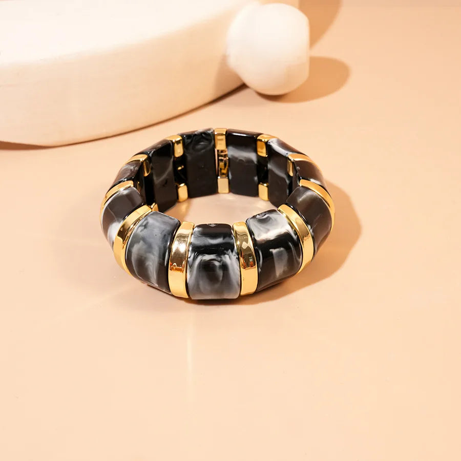 Thick Resin Statement Bracelet