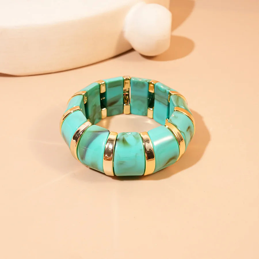 Thick Resin Statement Bracelet