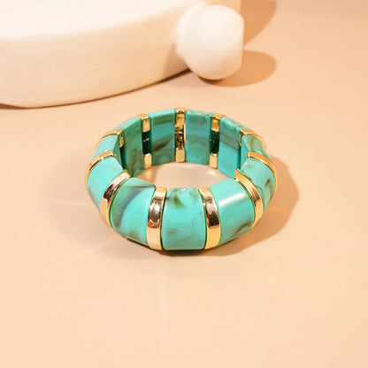 Thick Resin Statement Bracelet