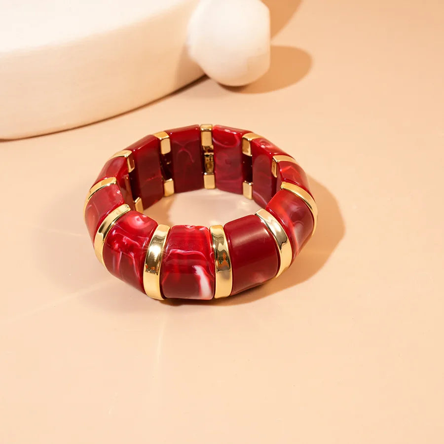 Thick Resin Statement Bracelet