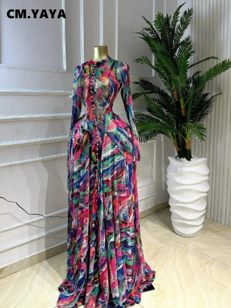 Tie Dye Maxi Dress