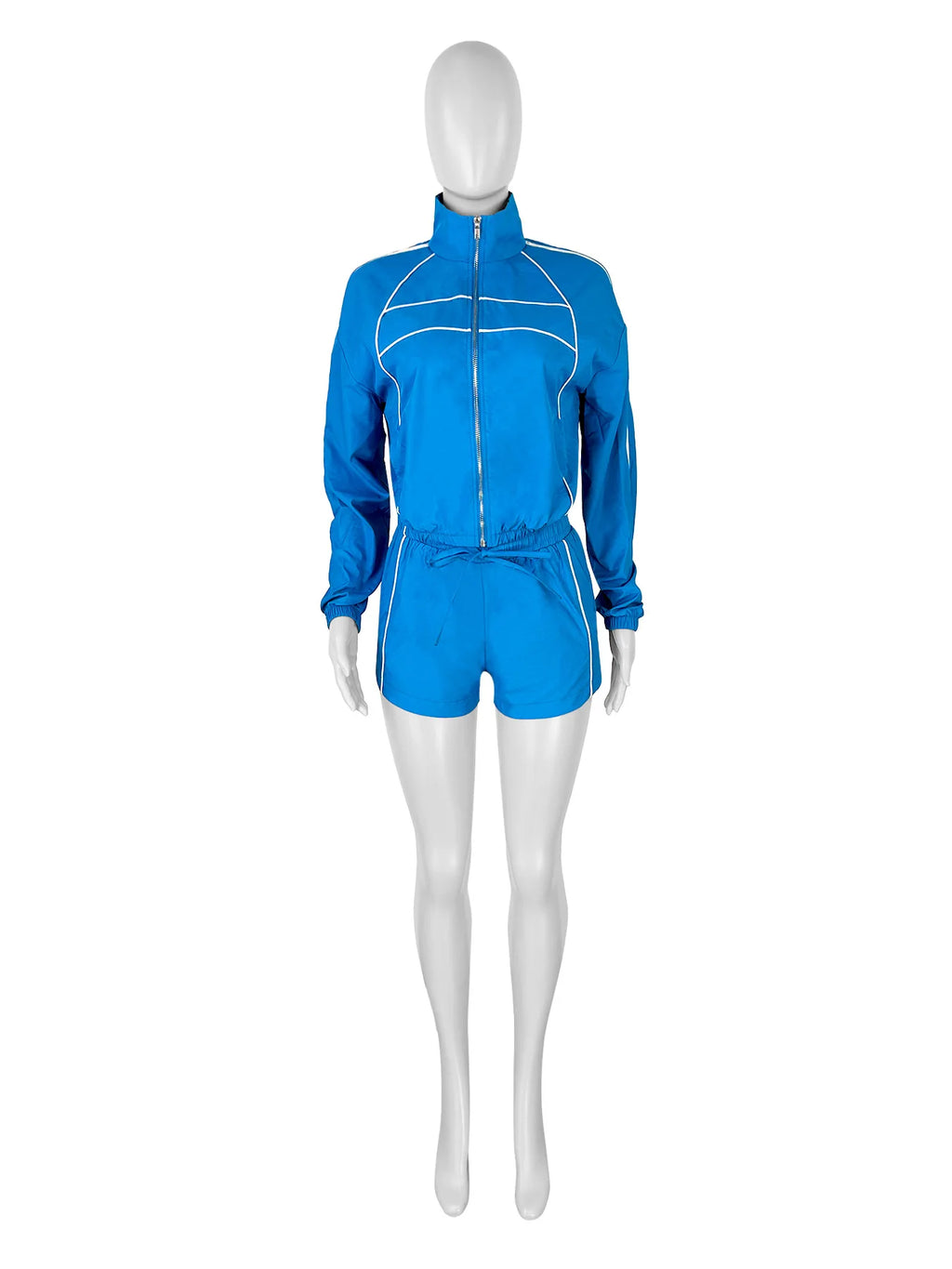 Jacket Shorts Two Piece Set