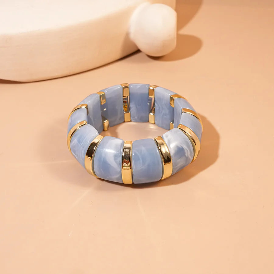 Thick Resin Statement Bracelet