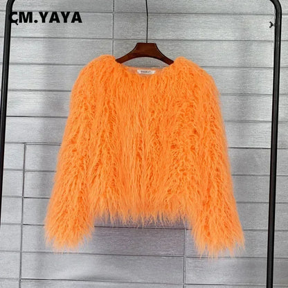 Faux Fur Winter Jacket