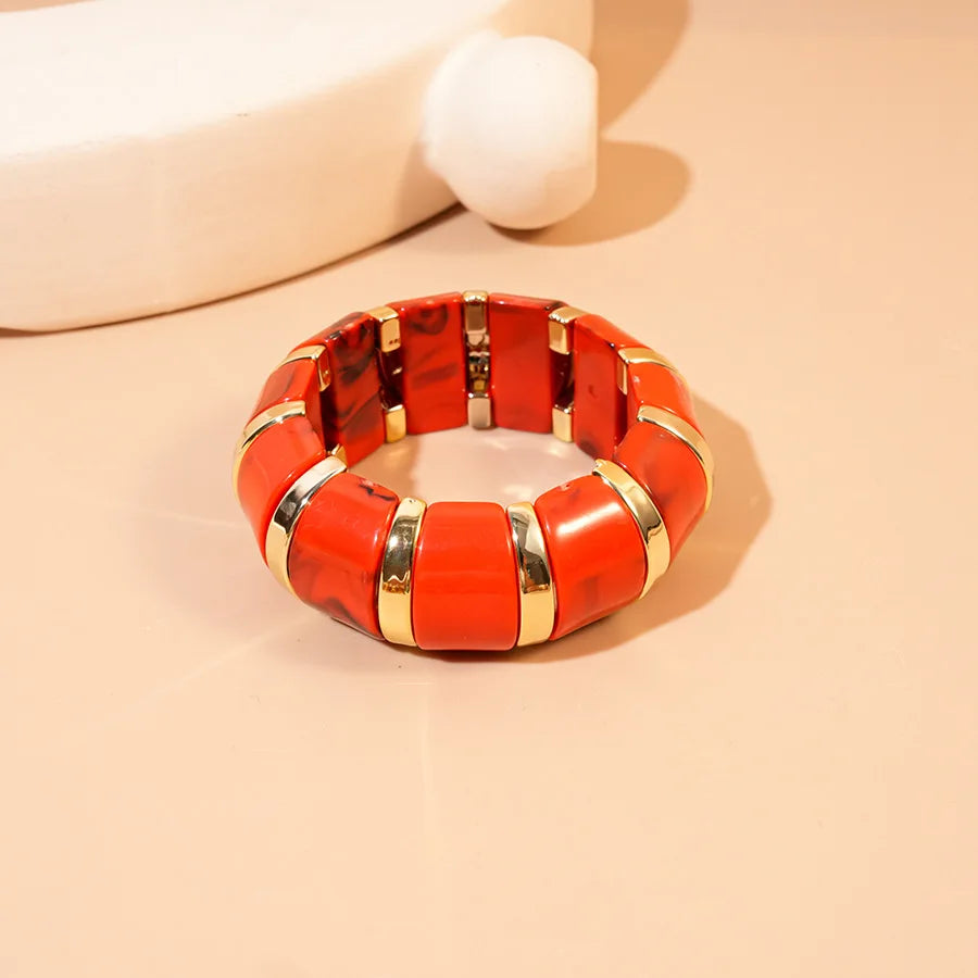 Thick Resin Statement Bracelet