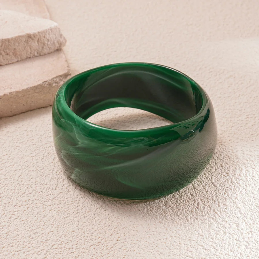 Blue Green Wave Bangle
