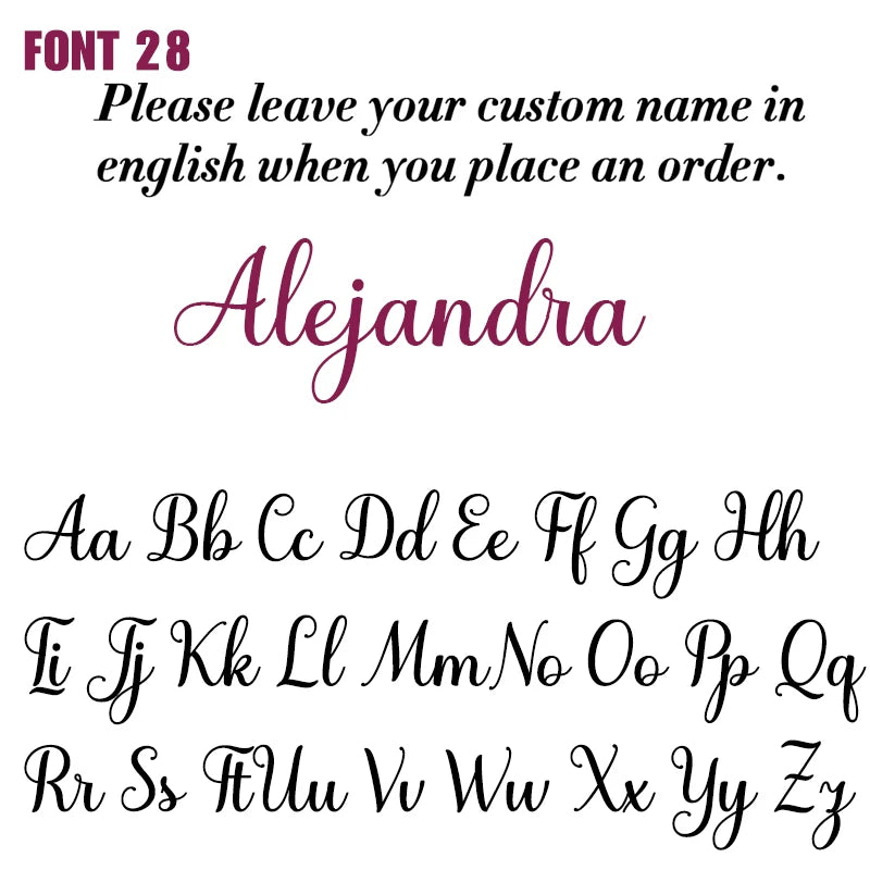 Stainless Steel Personalised Name Necklace for Women