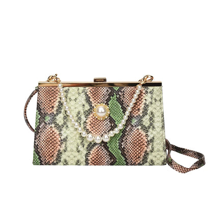 Floral Frame Chain Handbag