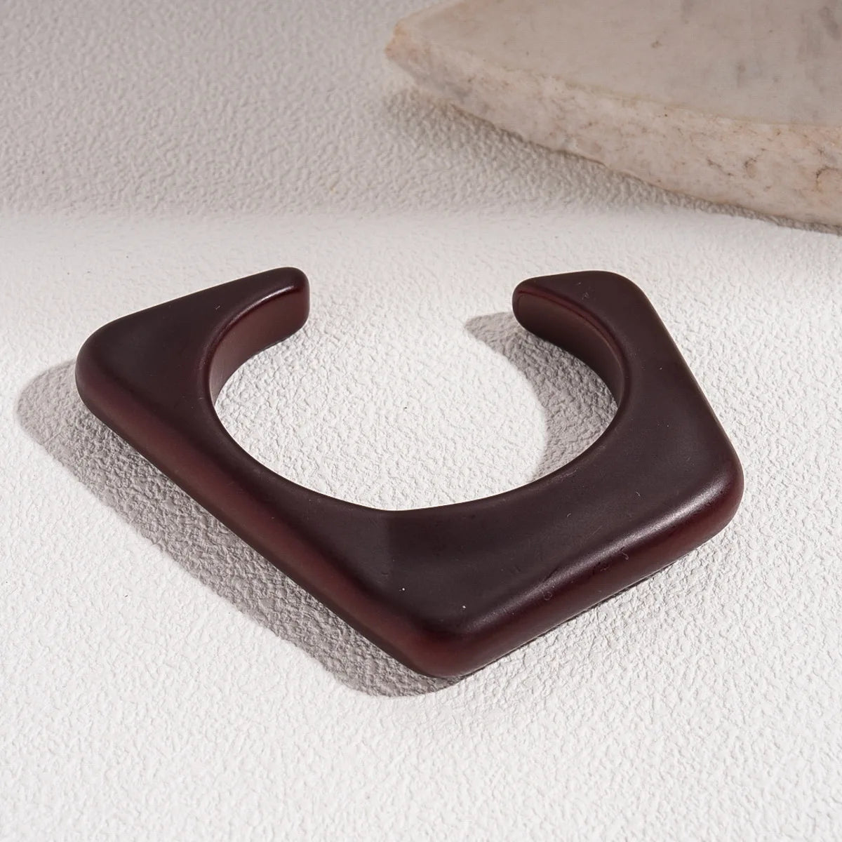Coffee Acrylic Cuff Bracelet