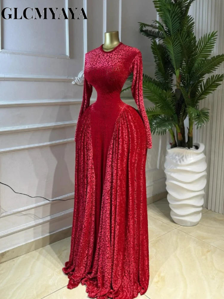 Pleated A Line Maxi Dress