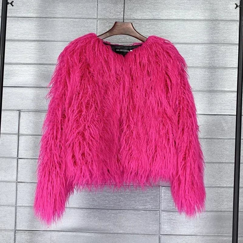 Faux Fur Winter Jacket