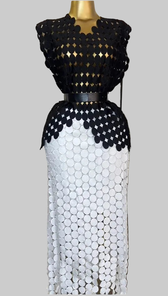 Crop Top Skirt Set