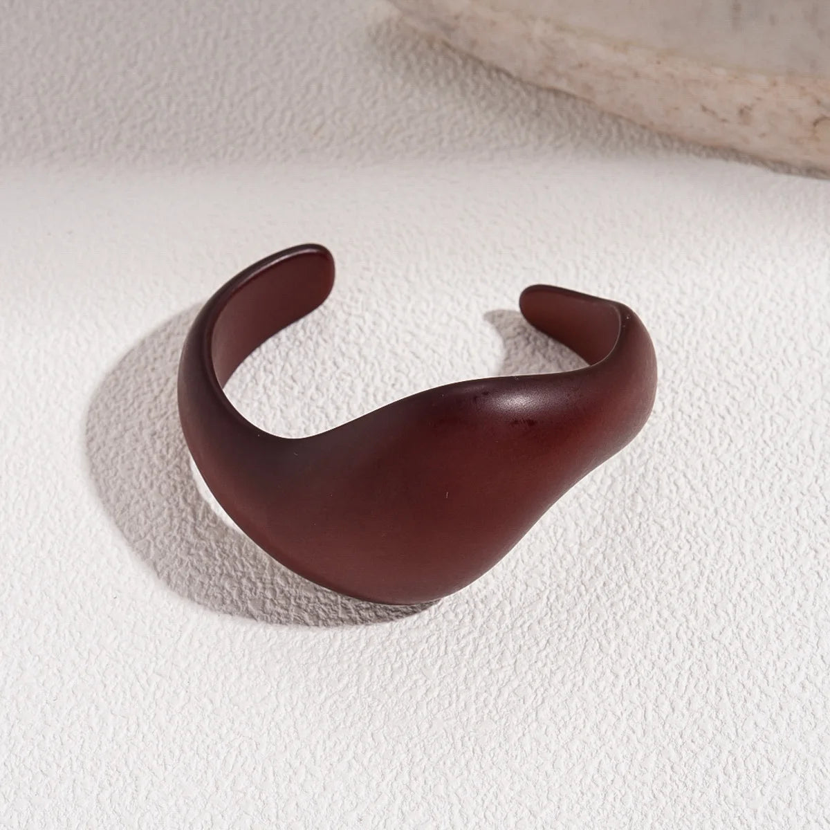 Coffee Acrylic Cuff Bracelet