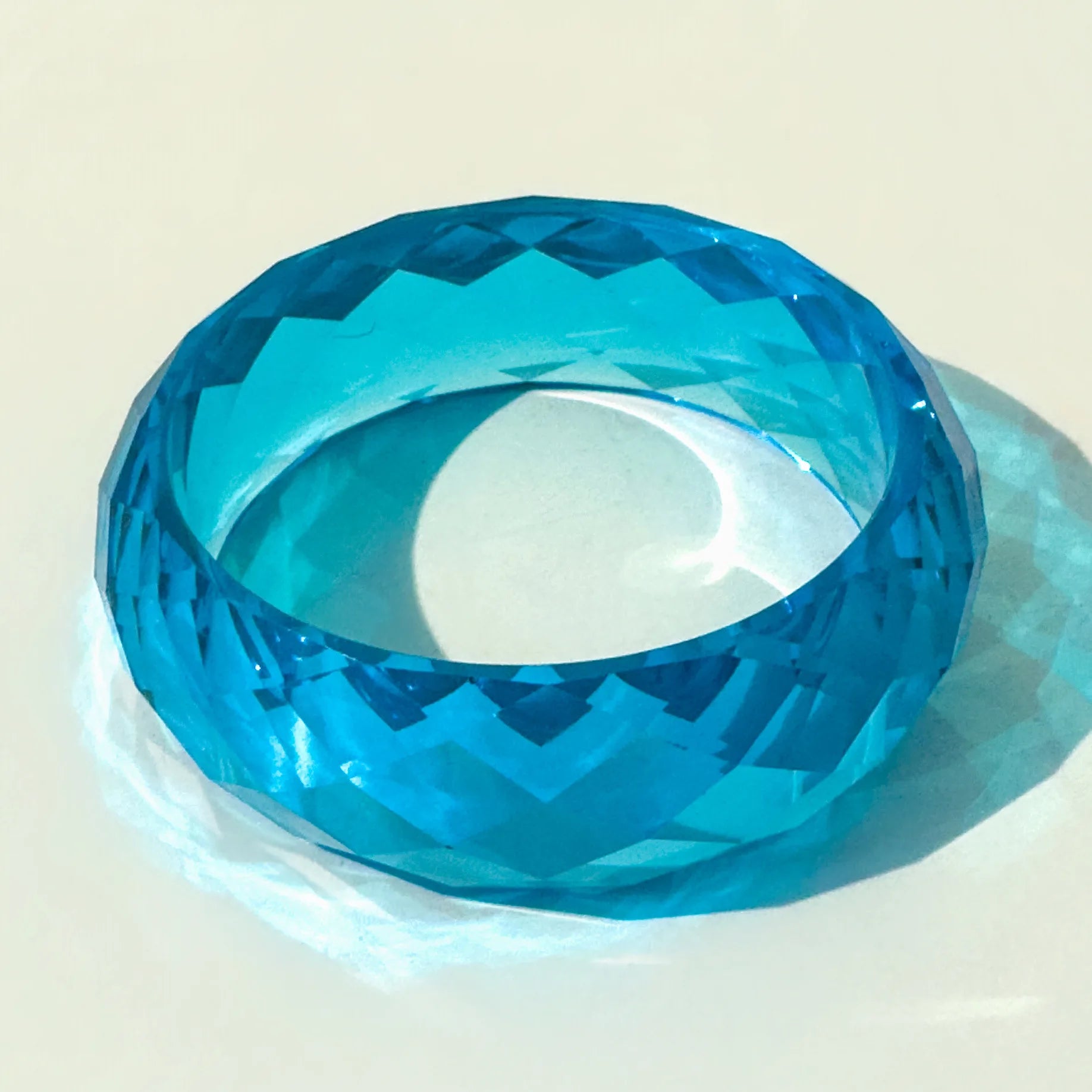 Blue Vintage Charm Bangle