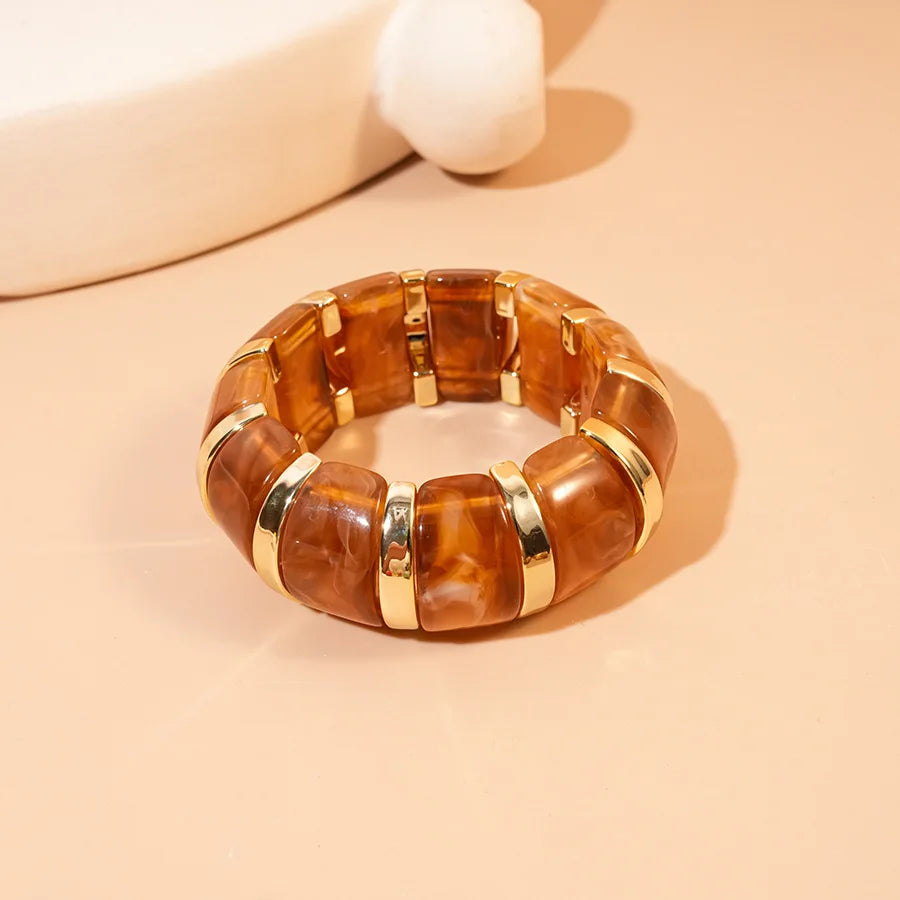 Thick Resin Statement Bracelet