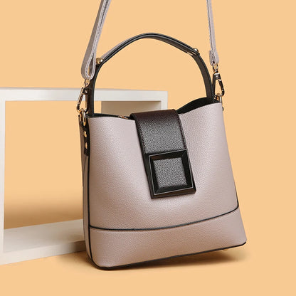 Retro Bucket Handbag Set