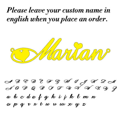 Stainless Steel Personalised Name Necklace for Women
