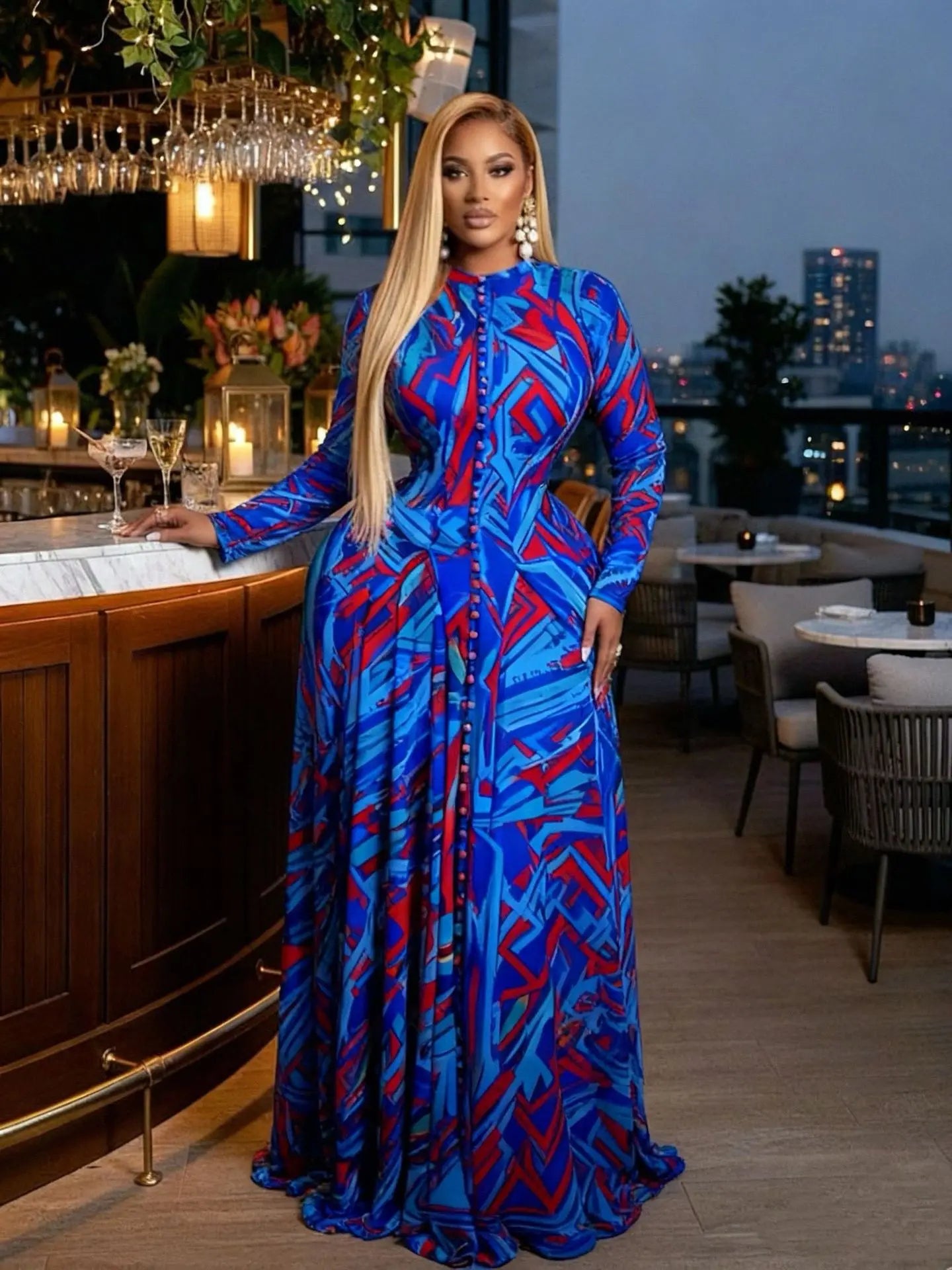 Tie Dye Maxi Dress