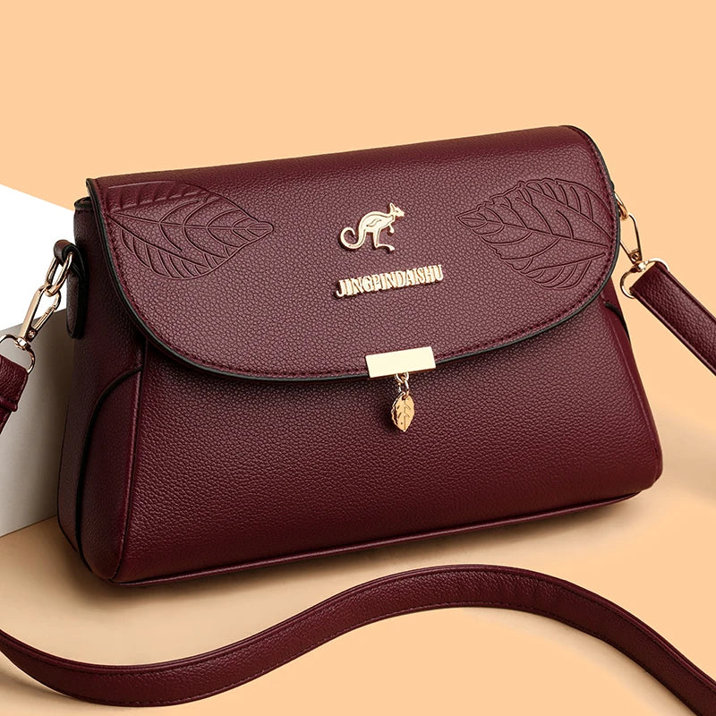 Vintage PU Leather Handbag