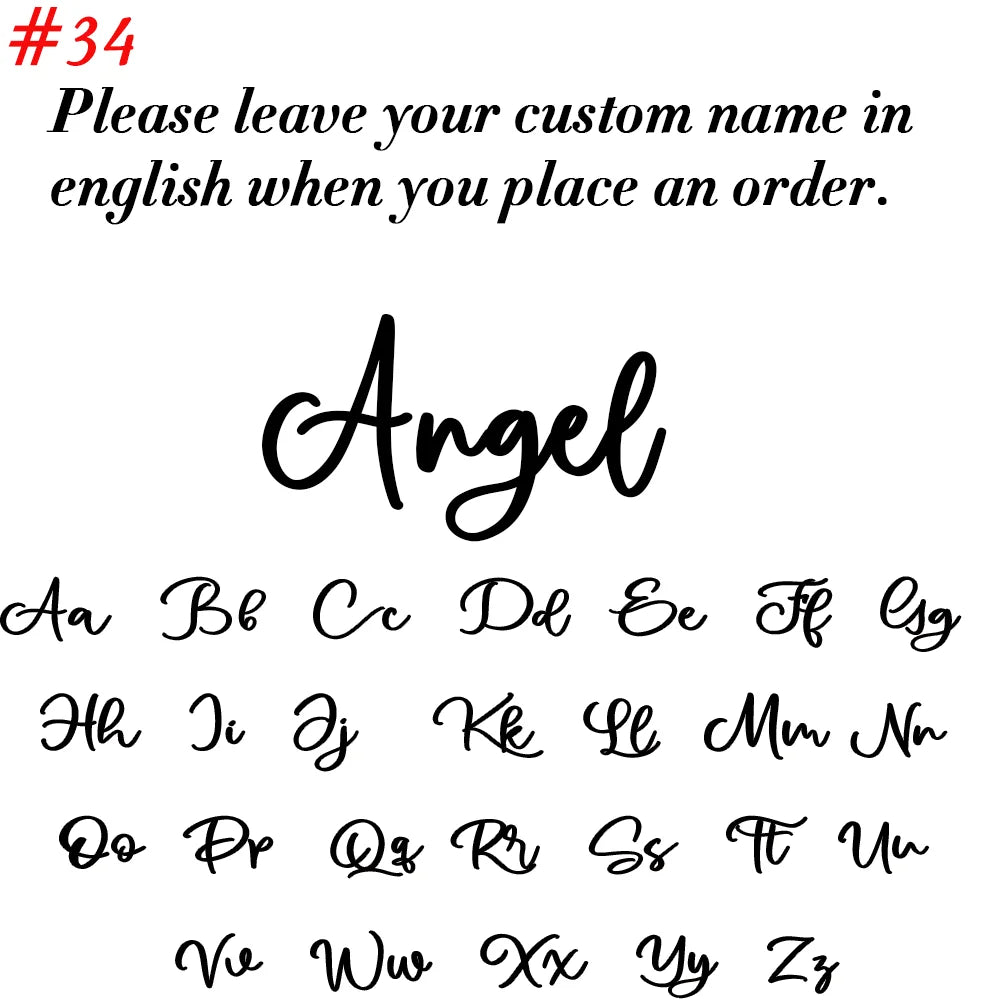 Stainless Steel Personalised Name Necklace for Women