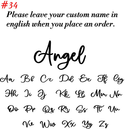 Stainless Steel Personalised Name Necklace for Women