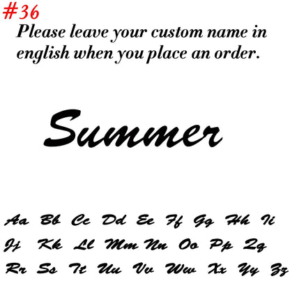 Stainless Steel Personalised Name Necklace for Women