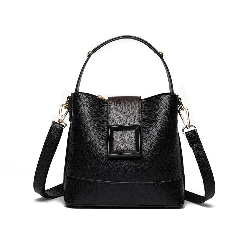 Retro Bucket Handbag Set